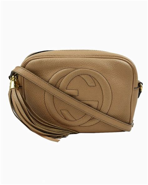 bolsa gucci soho bege|bolsas gucci.